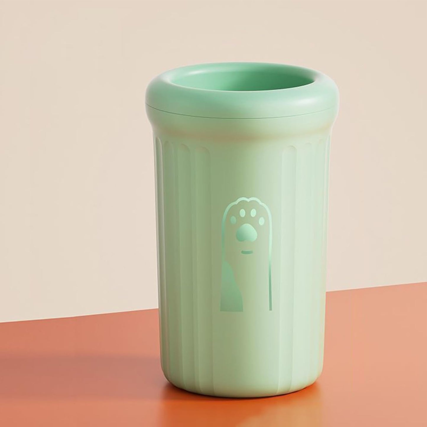 Apujent Dog Paw Washer | Pet Muddy Foot Cleaning Cup - Non-Slip Portable Paw Cleaner for Dogs, Fits Small Medium Large Breeds, Daily Grooming for Post-Walk Cleaning, Travel