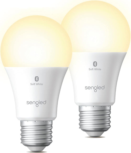 Sengled Alexa Light Bulbs, 100W Equivalent, S1 Auto Pairing with Alexa Devices, Smart Light Bulb that Work with Alexa, Bluetooth Mesh Smart Home Lighting, ‎Warm Light Bulbs, No Hub Required, 2-Pack,