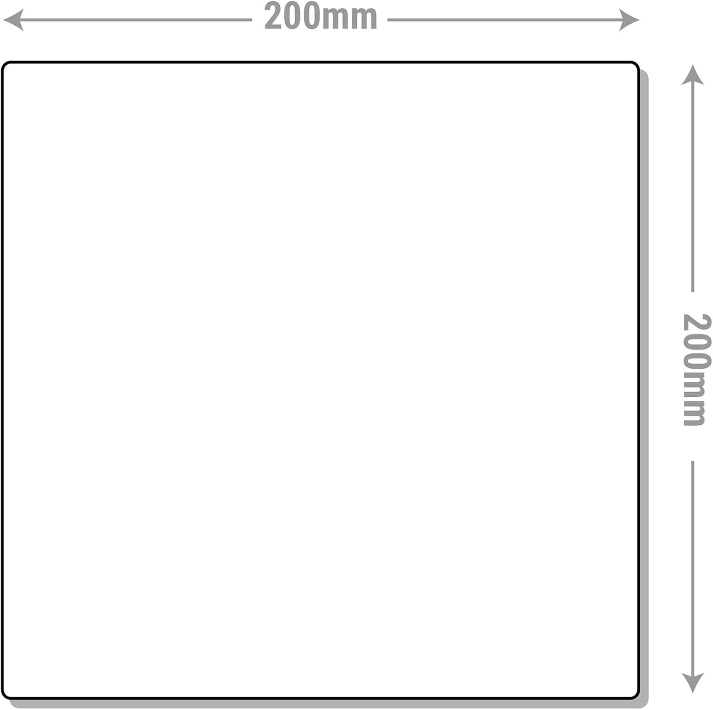 V Safety Longer Term Health Hazards 200 x 200 mm – 1 mm segnale di sicurezza in plastica rigida