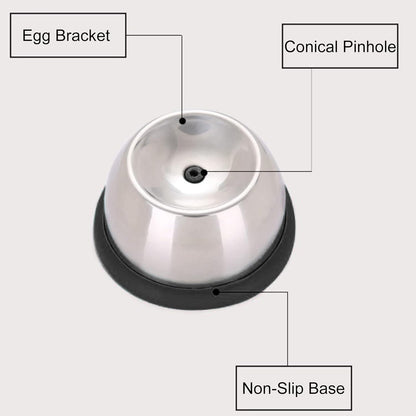 Boiled Egg Piercer | Stainless Steel Egg Piercer Peeler - Stainless Steel Shell Egg Poker Peeler, Fast Egg Piercing Tool to Easily Peel Eggs, Kitchen Gadgets Puchen