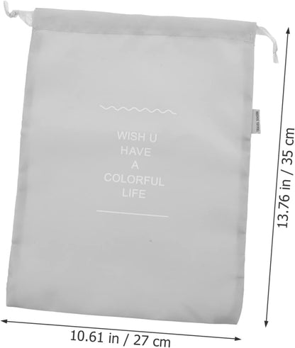 WESIEVYA 7pc Travel Packing Cubes Luggage Organizer Bag Set for Clothing Shoes Toiletries Home Organization Fade-resistant