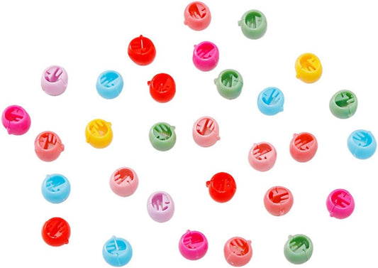 SULIUDAJI 40 Pcs Mini Hair Claw Clips Colorful Hair Pins Clips Clamp Small Plastic Hair Claws for Girls Accessories Women