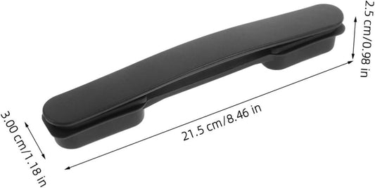 Holibanna 2pcs Plastic Luggage Handles Ergonomic Replacement Grip for Suitcase Durable Plastic Pull Handle for Travel Essentials Easy to Install Versatile Fit for Various Luggage Types