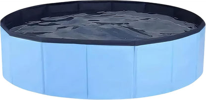 Chicken Dust Bath Tub, Foldable Manure Bathtub, PVC Non-Slip Reusable Pet Feeder, Easy to Clean, for Ducks, Poultry, Farm, Lawn, Backyard Use, 80x20cm/31.5x7.87 inches