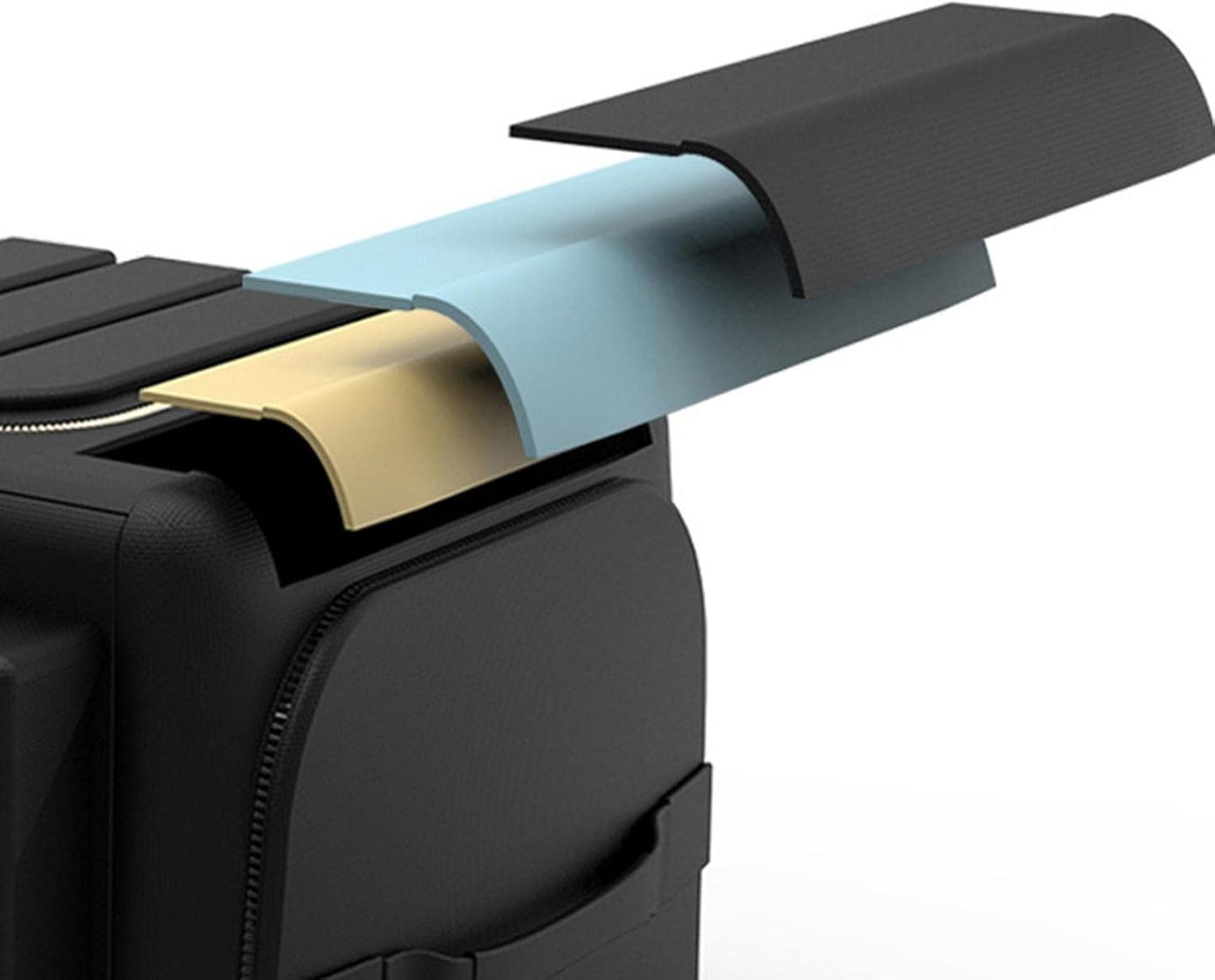 Car Trunk Organizer | Automotive Trunk Storage Box with Lid | 60L/70L Heavy Duty, Waterproof, Anti-Slip Bottom, Auto Cargo Organizer, for Car SUV Truck Van Proidl