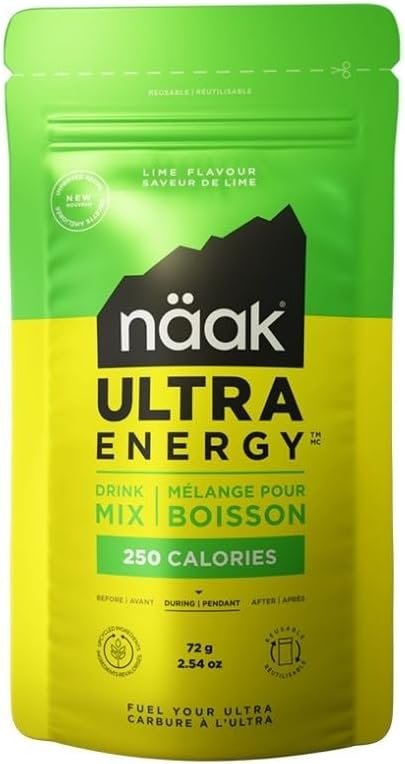 NÄAK Drink Mixes Ultra Energy™, 6 x 72g | Sport hydration Mix, electrolytes, BCAAs developed for athletes and performance | Vegan, Plant-Based Protein, Non GMO, gluten free (Lime)