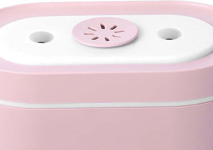 WeiLaiKeQi Air Diffuser Humidifier Diffuser Humidifier Remote Control Premium Quiet Desktop Humidifier Essential Oil Diffuser for SPA, Pink