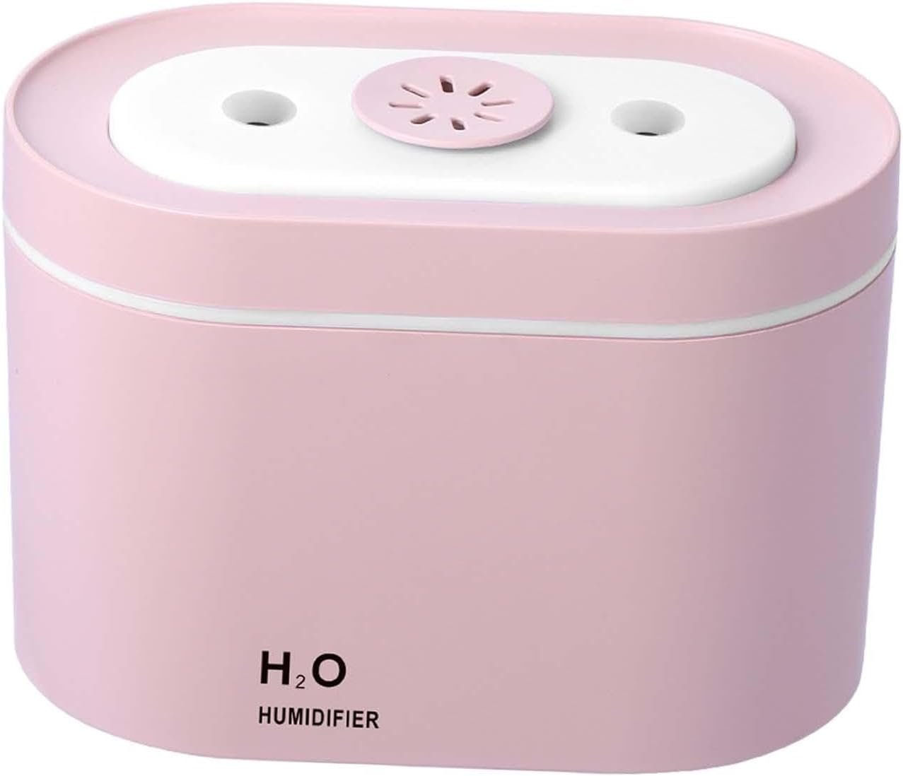 WeiLaiKeQi Air Diffuser Humidifier Diffuser Humidifier Remote Control Premium Quiet Desktop Humidifier Essential Oil Diffuser for SPA, Pink