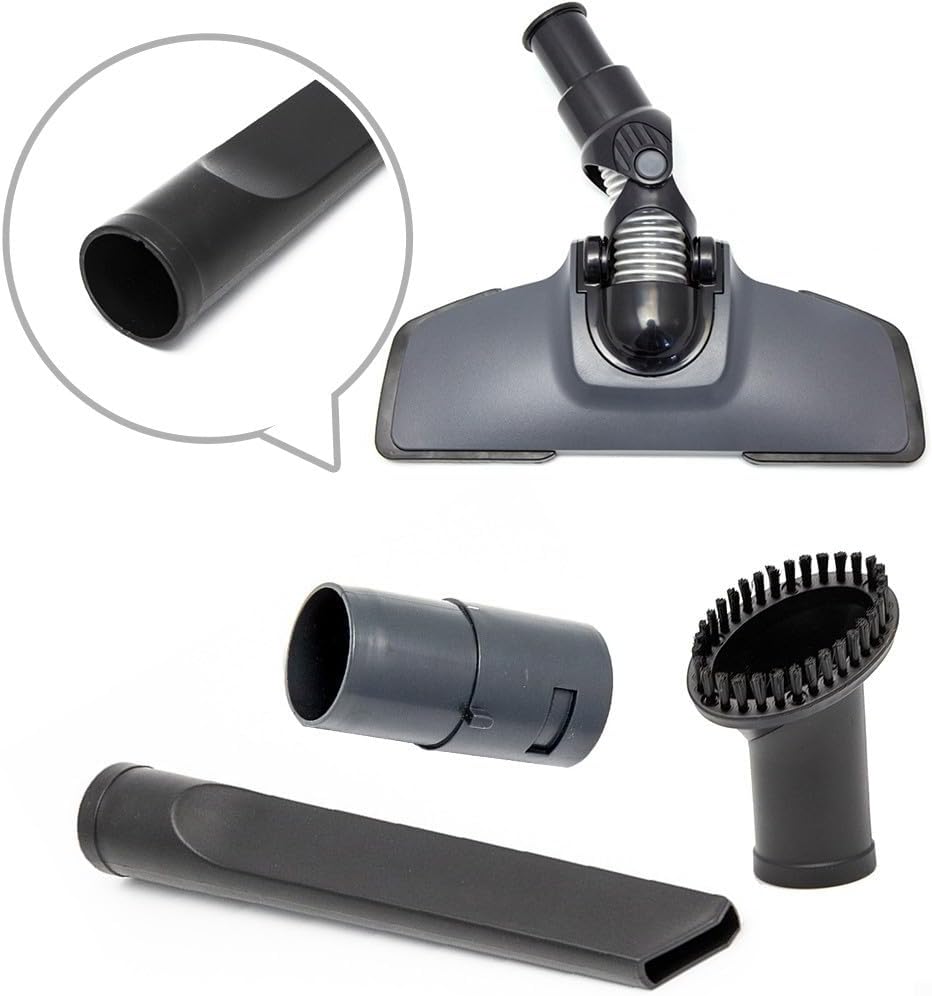 Essential Cleaning Accessories - Spazzola di ricambio per pavimenti e adattatore di aspirazione per aspirapolvere YTWO (C)