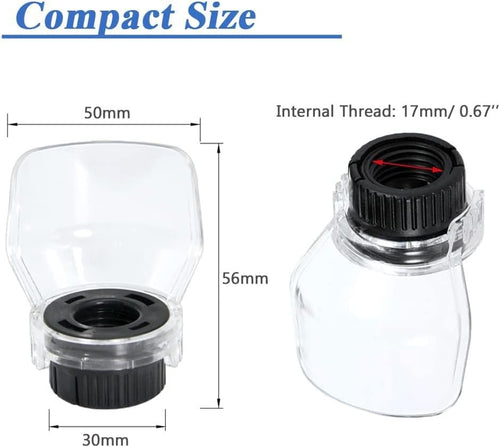 Eyech 4Pcs Rotary Tool Shield Attachment Accessories for Electric Grinder, Grinder Cover Drill Guard Case, Safety Electric Drill Protective Cover for Protect Metal Polishing Cutting Wheel