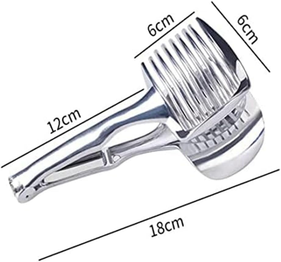Xbsduih Gadget da Cucina Pratico Porta Cipolla, Affettatrice per, Pomodori, Frutta, Utensili da Cucina di Sicurezza, Accessori