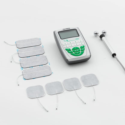 GLOBUS | Swing PRO, 4-Channel Electrostimulation, Treatment for Professional or Amateur Golfer, 400 Programs, Dredging, Sports, Beauty, Tens and Rehab