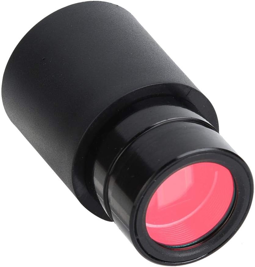 Electronic Microscope Eyepiece 1.3MP USB 2.0 Electronic Eyepiece with Two Microscope Adapter Rings 23.2mm 30.5mm 30.5mm Plug and Play