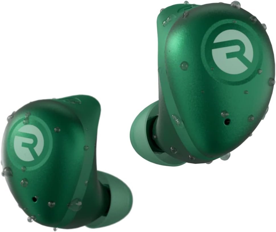 Raycon Fitness Bluetooth True Wireless Earbuds (Green)