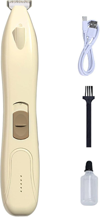 Dog Paw Trimmer For Grooming - Cordless Rechargeable Dog Paw Shaver,Low-Noise Cordless Feet Shaver Shedding Brush Gentle Rechargeable For Kitten Grooming Knotted