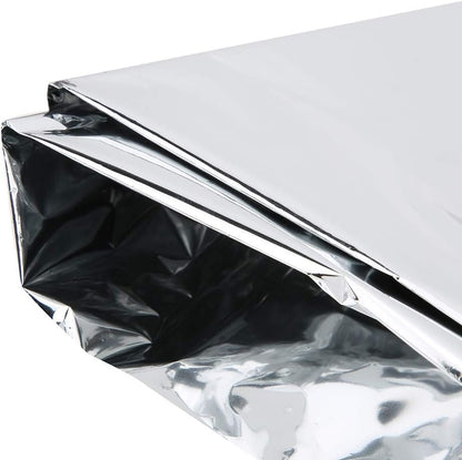 lvifloae Life Tent Earthquake Emergency Tent Thermal Reflective Outdoor Tentsilver Individual Ultralight Survival Tent Emergency Shelter Use As Survival Gear Space Blanket for Camp