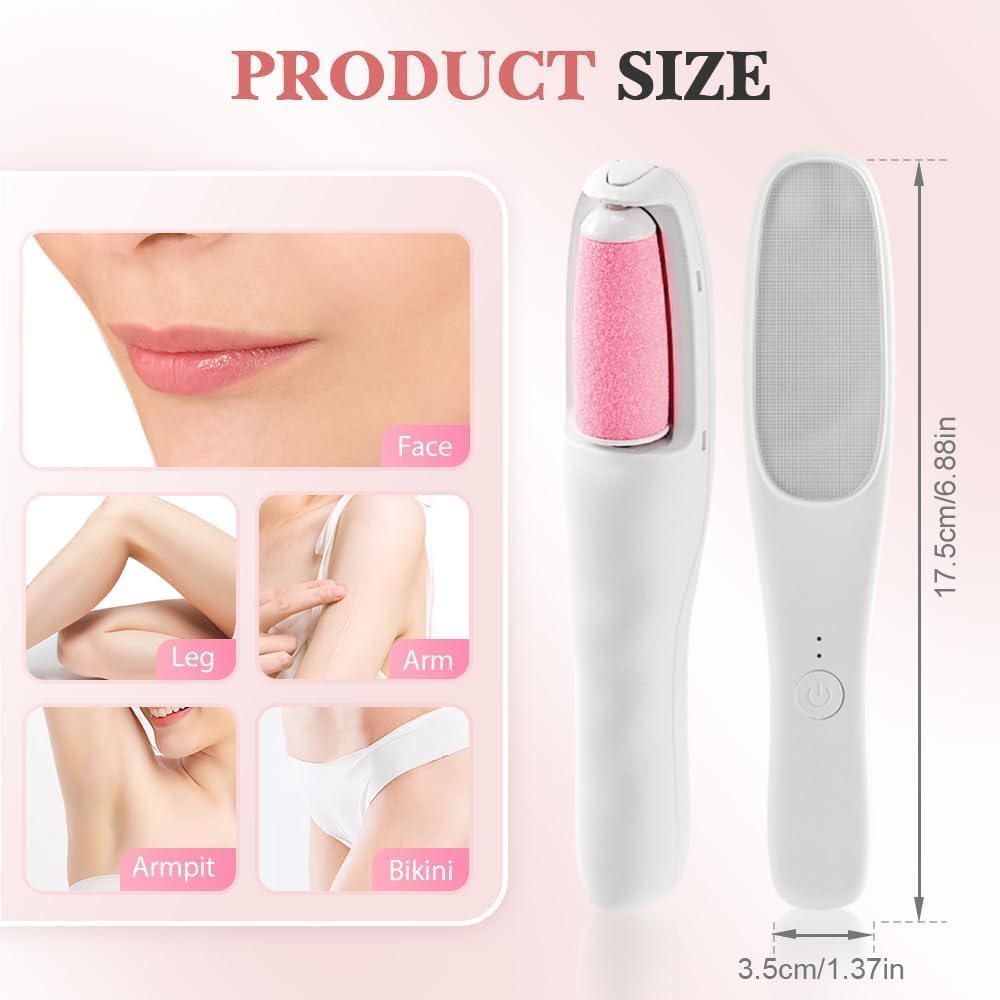 Electric Callus Remover, 2025 New 2-in-1 Electric Foot Callus Remover, Pedicure Tools for Feet, ElectricS Callus RemoverS for Feet, Foot Care for Men and Women (1pcs)
