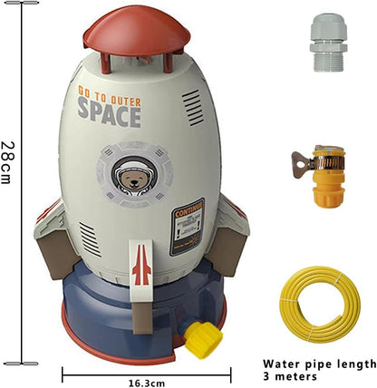 Splash Play Toys, Rocket Launch Sprinkler Toy, Rocket Sprinkler Toy for Children, Outdoor Sprinkler Toy, Sprayer Toy, Splash Play Toys