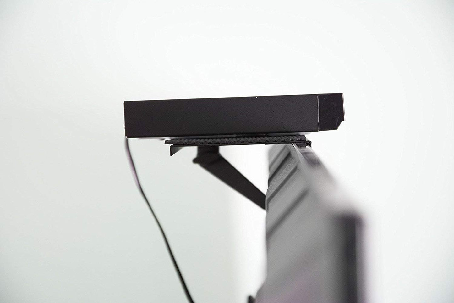 Mount Plus MP-APM-05-01 Top Shelf TV Mounting Bracket 12-inch Wide Platform | Holds Speaker, Streaming Device, Game Console, and More (2 Pack)