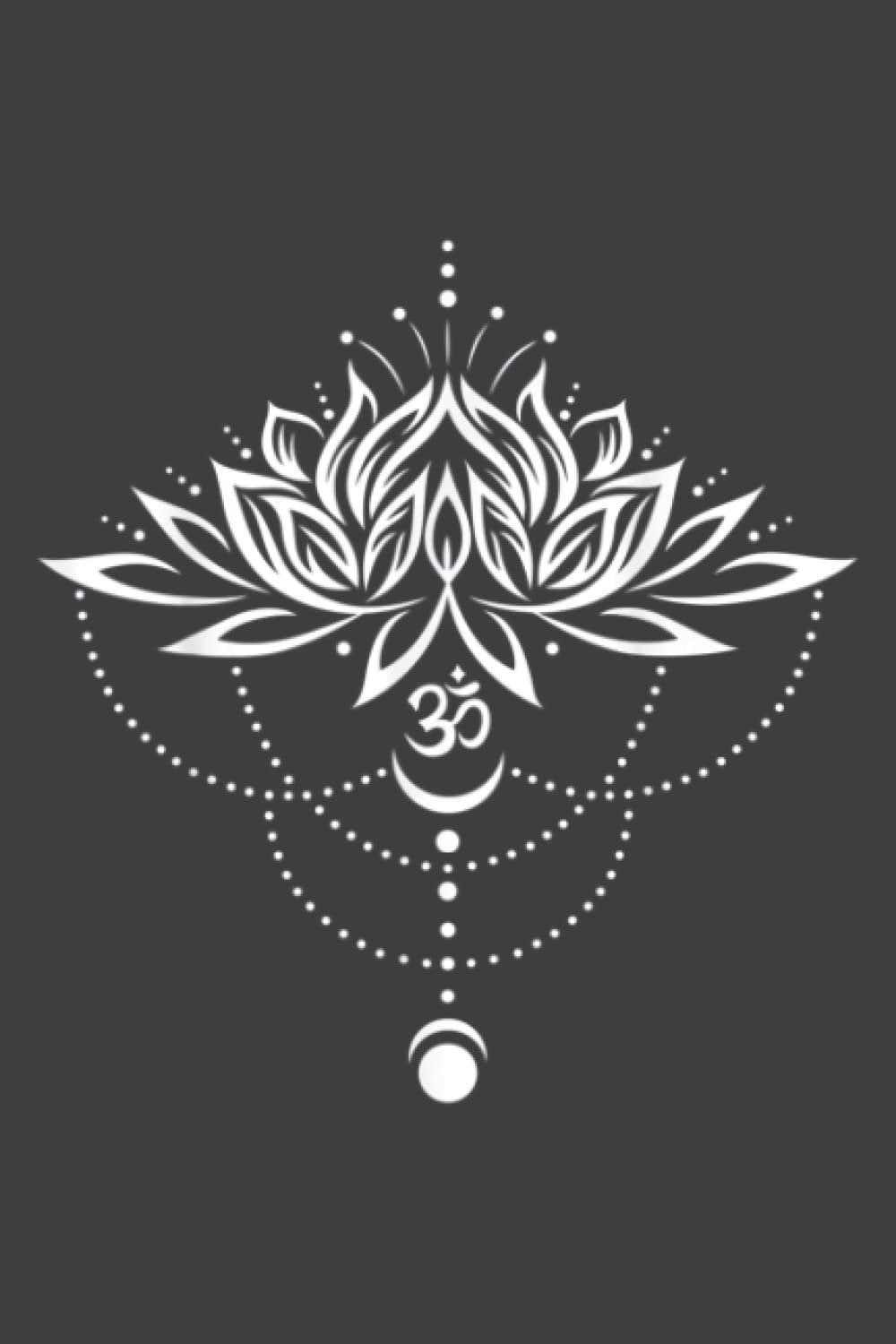 Lotus Flower Om Symbol Gift Idea for Yoga Meditation Lovers: Lined Journal & Diary for Writing & Notes for Girls and Women, Memo Diary Subject Notebooks Planner, 6"x9"