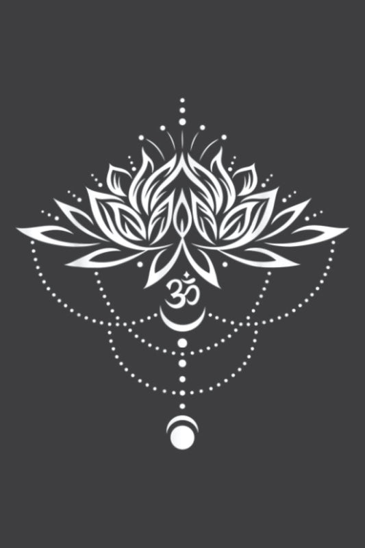 Lotus Flower Om Symbol Gift Idea for Yoga Meditation Lovers: Lined Journal & Diary for Writing & Notes for Girls and Women, Memo Diary Subject Notebooks Planner, 6"x9"
