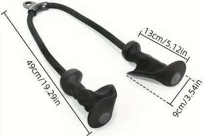 ZBDZSW 1 pz. Impugnatura ergonomica per tricipiti in PP Materiale Corda per trazione per Allenamento della Forza Muscolare per Adulti Non caricati