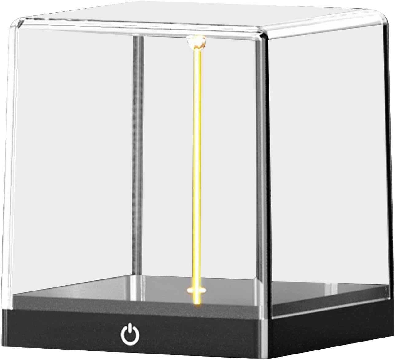 Rechargeable Magnetic Night Light Modern LED Touch Table Lamp for Bedroom Living Room Study Wall Decoration Portable Ambient Lighting Accessory Home Elegant Gift