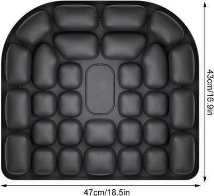 EUIOOVM Airplane Cushion for Long Flights Seat Cushion Sondur Dynamically Pressure and Curve Airplane with Customizable Firmness
