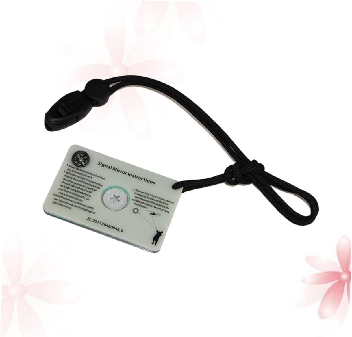 BESPORTBLE Tools Multi-Function Signal Mirror Reflective Mirror Survival Mirror Reflector Outdoor Accessories