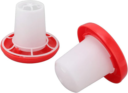 Chick Feeder and Drinker Kit, Easy Clean Plastic Automatic Feeding and Watering Feeder for Chicks