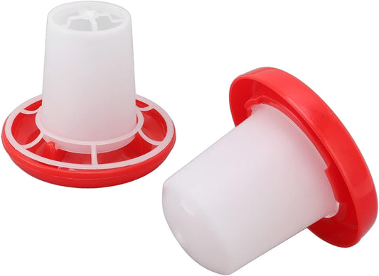Chick Feeder and Drinker Kit, Easy Clean Plastic Automatic Feeding and Watering Feeder for Chicks