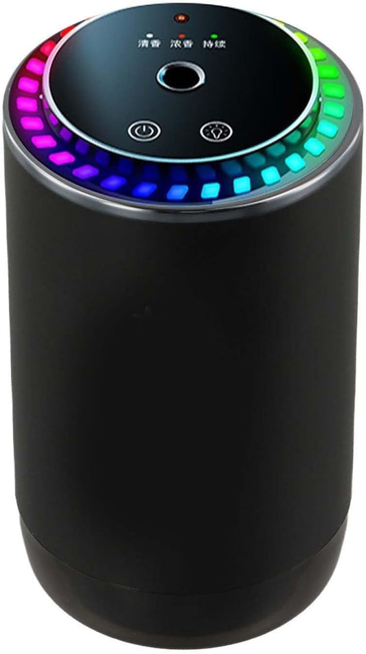 Car Fragrance diffusers, Air fresheners, Air Humidifier, Car Freshener Purifier Smart Aroma Diffuser Mist Humidifier Oil Diffuser for Vehicle, 3-Level Adjustable