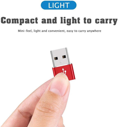 Niome USB A Male to Type C Female Adapter Converter Connector Support Charging Data Transfer