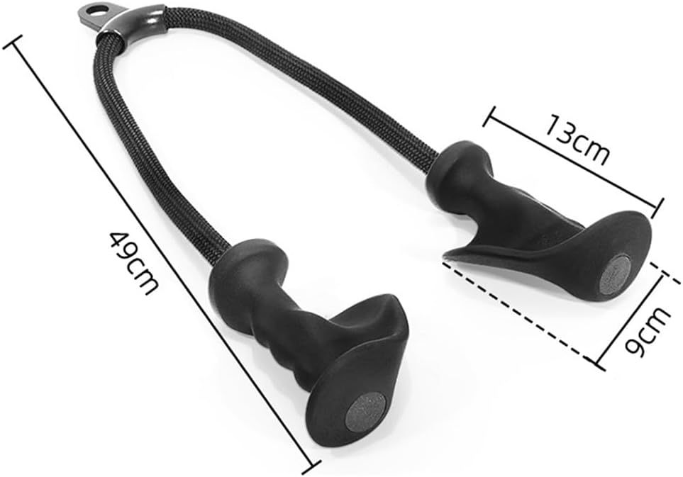 Triceps Pull Down Rope,Tricep Rope with Handles,Cable Machine Accessories,Pull Down Bar,Strength Training Equipment,for Gym Workout Exercise,Home