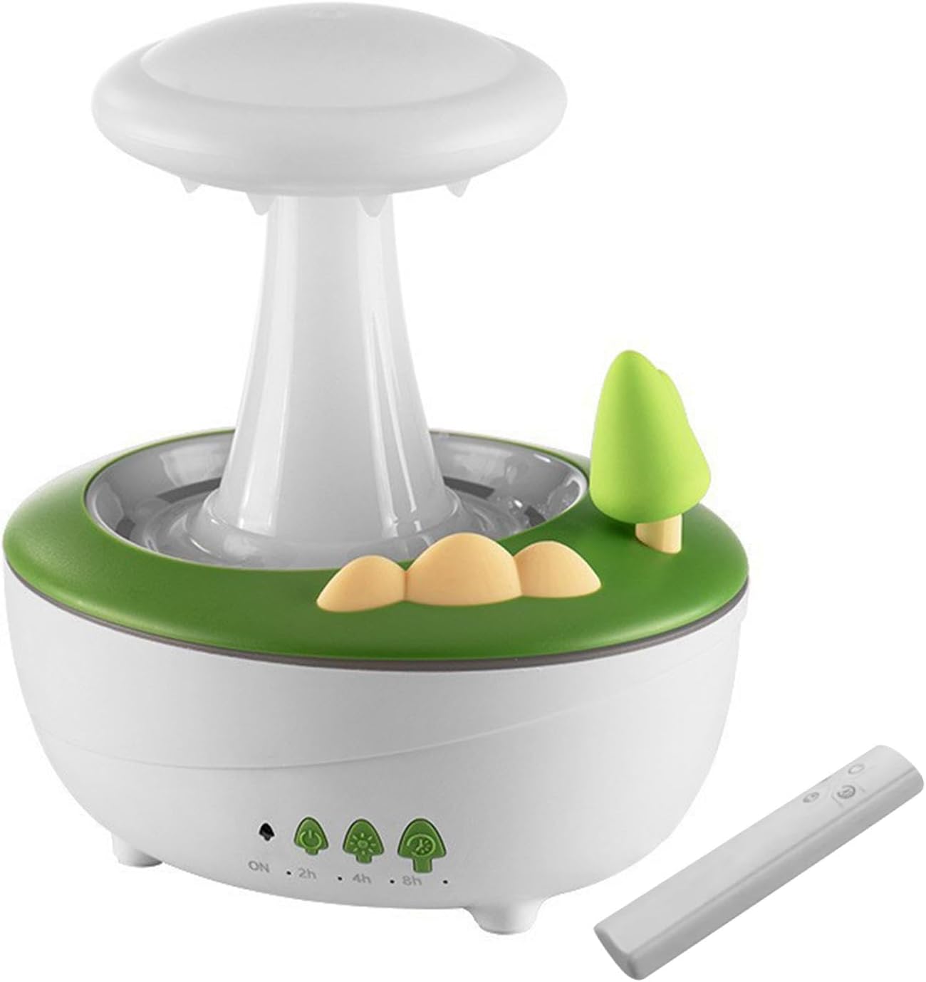 Qianly Raindrop Humidifier Aroma Diffuser 280ml with Colorful Lighting Feature