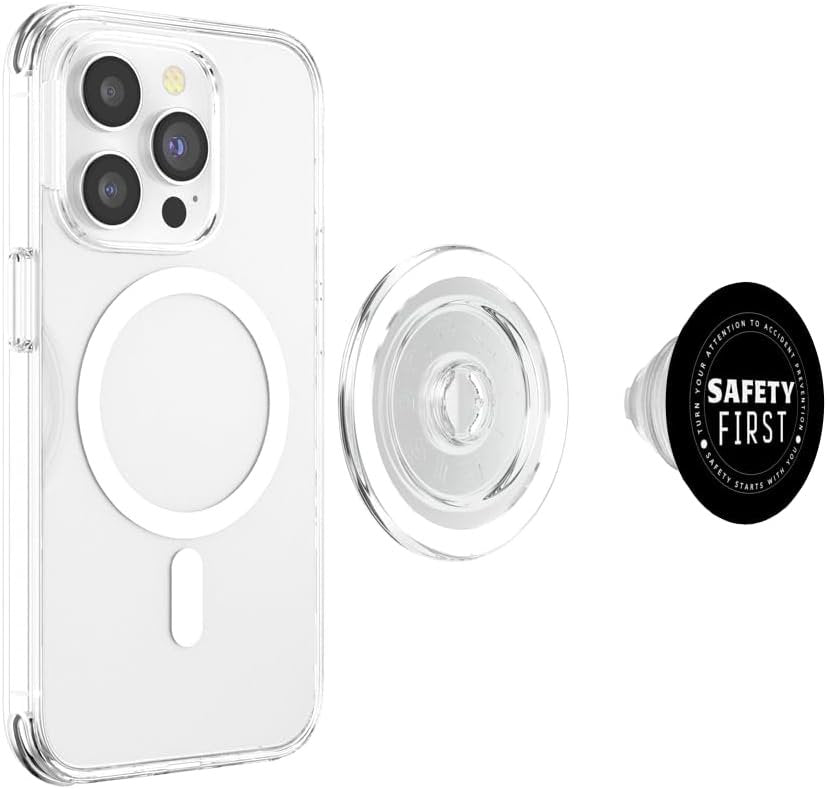 Safety First | Idee regalo per la campagna per la Giornata mondiale della sicurezza divertente PopSockets PopGrip per MagSafe