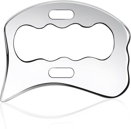 Rylpoint Guasha Massage Tool, Grade Stainless Steel Scraping Tool for Soft Tissue Upgrade Physical Therapy Stuff,Used for Back, Legs, Arms,Neck,Shoulder, Gua sha Tool