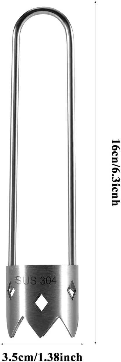 2024 Upgraded Stainless Steel Fruit and Bell Pepper Corer - Red Pepper Seed Remover Tool for Vegetables and Kitchen Gadget, 1 Pack