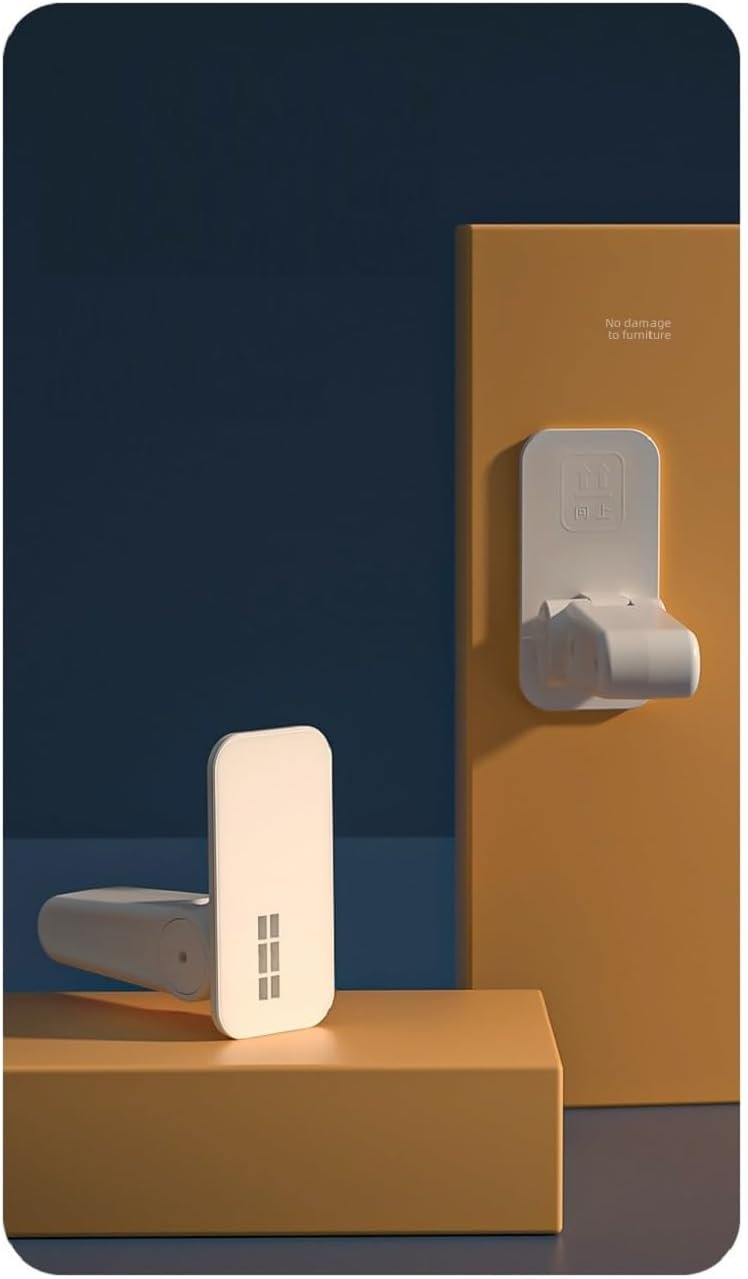 HIGHROCK 2 Pack Child Proof Door Lever Lock, Baby Safety Door Handle Lock with Strong Adhesive - Minimalist Design - No Tools Need or Dril (White)