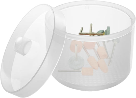 Nail Tool Sterilizer Box, portatile a lungo termine per la pulizia del contenitore, Clippers Files and Scissors, 3,5 x 2,64 Inches for Use in Travel Salon Pedicure Home Personal Nail Care Routines