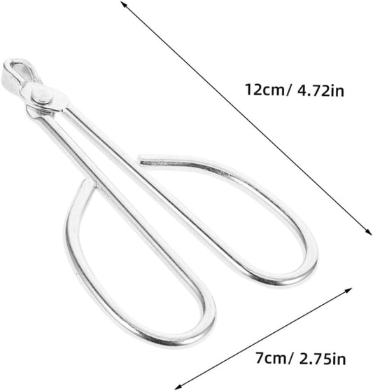 PartyKindom Clip di pinoli Macadamia Apri Pesante Utensili Cucina Utensili per Cucina Gadget Cucina Strumento per pinoli Resistente all'Usura Accessorio per la casa Acciaio Inossidabile