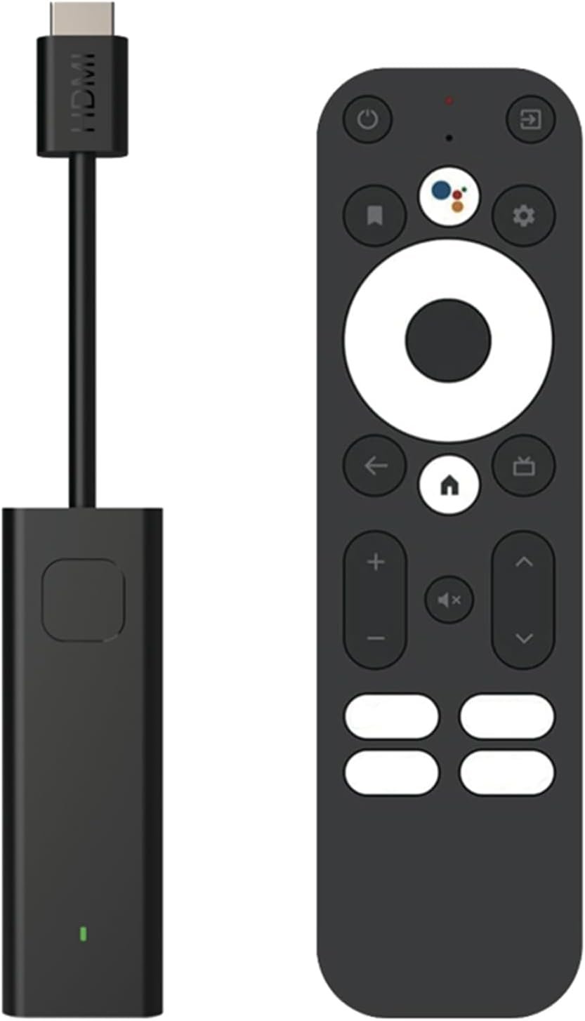 GUYOS TV Stick Low Power Performance Built-in Chromecast 4K Streaming Support Latest Android 11 OS Voice Control for Home Entertainment and Business Use