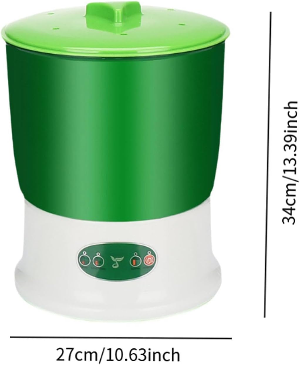 Jiuvaso Kit MOTOUM MACHUNG 2 Strati per Fagioli Rossi da Cucina
