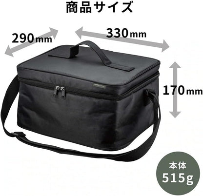 HARIO O-VCB-B V60 Outdoor Coffee Bag, 3.9 gal (14 L), Black, Made in Japan
