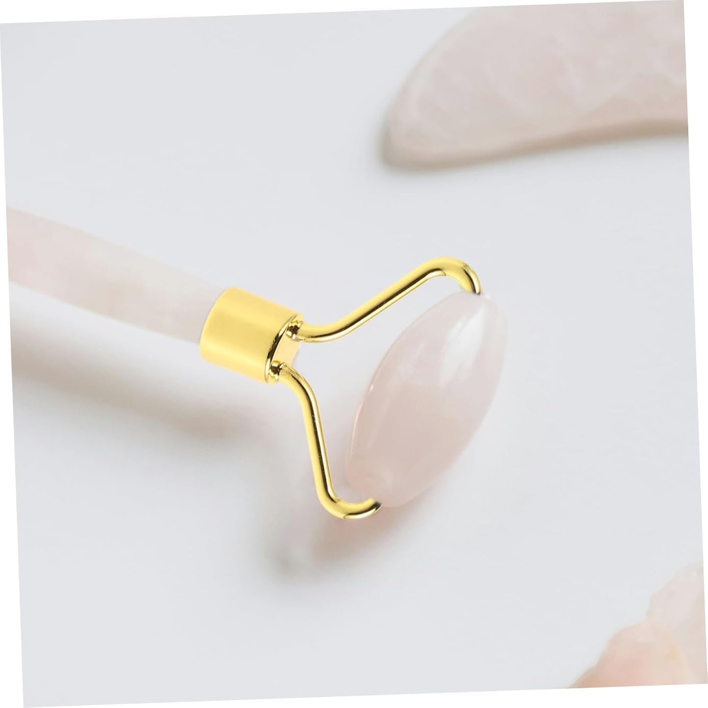 Baluue 10pcs Metal Face Roller Handle Replacement for Beauty Massager Tools Ergonomic Design for Neck