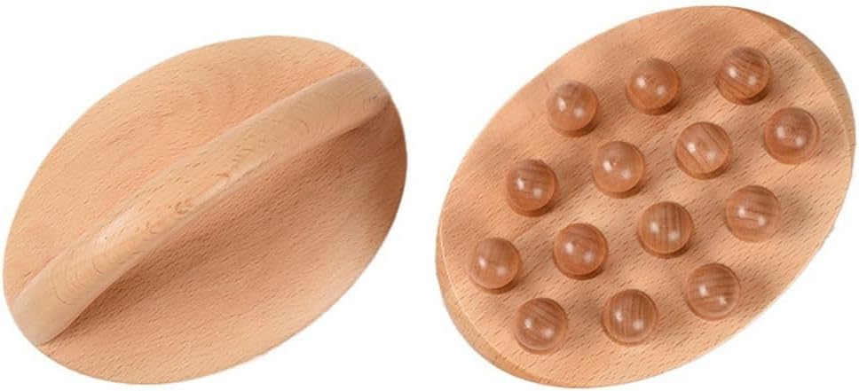 Leadigol Wood Therapy Massage Tools for Body Shaping, Lymphatic Drainage Massager, Wooden Gua Sha Tools, Body Massage Brush Shaping Tool for Muscle Pain Relief