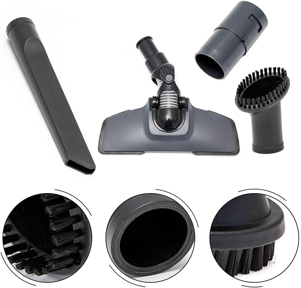 Essential Cleaning Accessories - Spazzola di ricambio per pavimenti e adattatore di aspirazione per aspirapolvere YTWO (C)