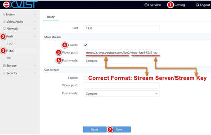 EXVIST H.265 1080P HDMI Video Encoder w/HDMI Loopout, HDMI to RTMP Encoder w/SD Card Slot Max.128G, DDNS HTTP RTMP RTSP TS UDP for IPTV Live Streaming to YouTube Facebook Vimeo