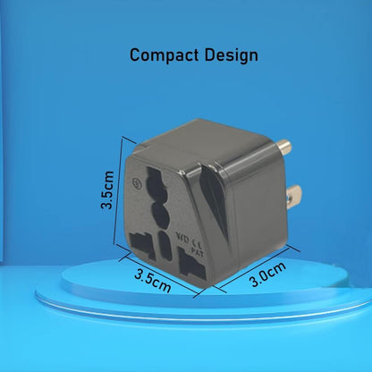 2 Pack Universal World to Canada/American Outlet Plug Adapter-Type B, 3 Pin Travel Plug Adapter, International Tourists from European/EU/China/Australia/UK to US Plug Adapter