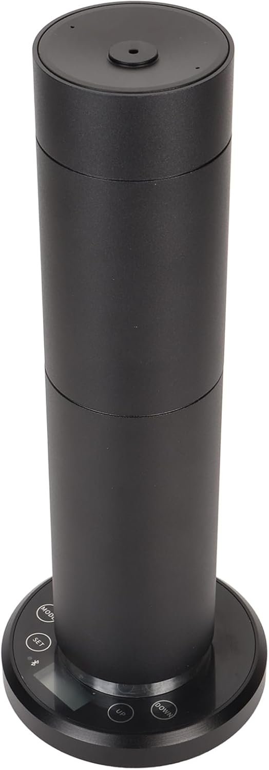 Aromatherapy Diffuser, Touch Control Memory Switch Efficient Smart Scent Air Machine 120ml for Home (Black)